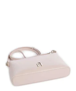 Diamante Mini Umhängetasche fein genarbtes Leder altrosa