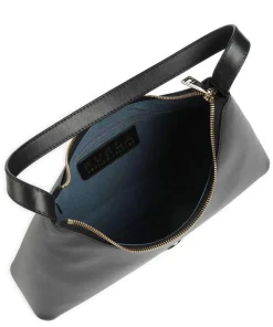 Diamante S Schultertasche Leder schwarz