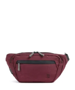 District Collection Sabin 6L Gürteltasche recyceltes Nylon dunkelrot