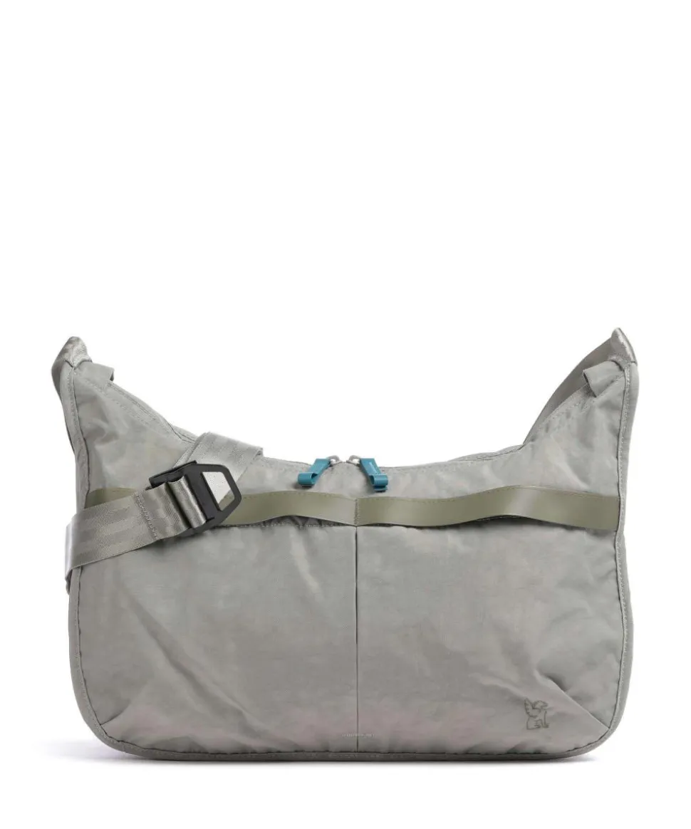 District Collection Yoyogi 14L Umhängetasche recyceltes Nylon graugrün