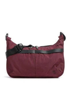 District Collection Yoyogi 14L Umhängetasche recyceltes Nylon dunkelrot