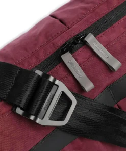 District Collection Yoyogi 14L Umhängetasche recyceltes Nylon dunkelrot