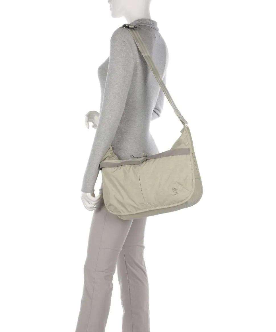 District Collection Yoyogi 14L Umhängetasche recyceltes Nylon beige