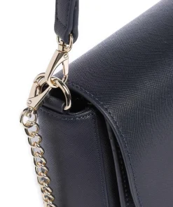 Divina Sa Schultertasche Lederimitat navy