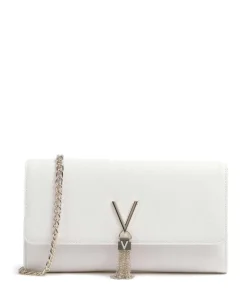 Divina Sa Umhängetasche Lederimitat weiß