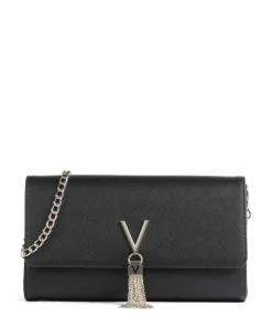 Divina Sa Umhängetasche Lederimitat schwarz