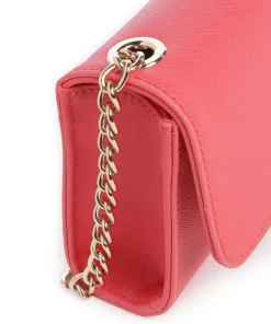 Divina Sa Umhängetasche Lederimitat koralle