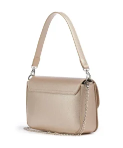 Divina Schultertasche Lederimitat gold