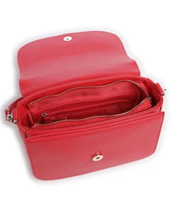 Divina Schultertasche Lederimitat rot