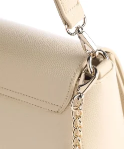 Divina Schultertasche Lederimitat beige