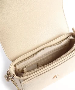 Divina Schultertasche Lederimitat beige