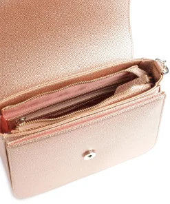 Divina Schultertasche Lederimitat roségold