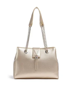 Divina Shopper Lederimitat gold