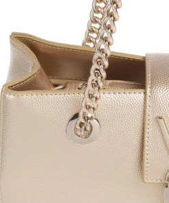 Divina Shopper Lederimitat gold