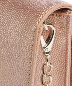 Divina Umhängetasche Lederimitat roségold
