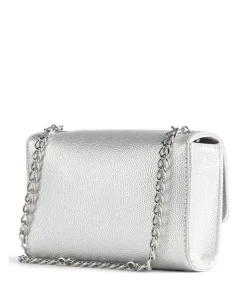 Divina Umhängetasche Lederimitat silber