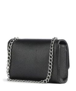 Divina Umhängetasche Lederimitat schwarz