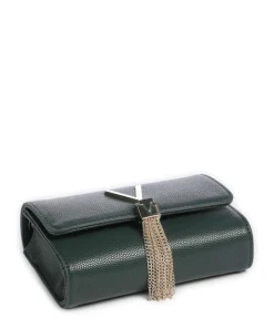 Divina Umhängetasche Lederimitat dunkelgrün