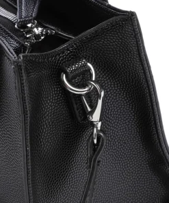 Divina Umhängetasche Lederimitat schwarz