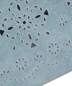 Do It All Large Shopper aufgerautes Rindsleder blau