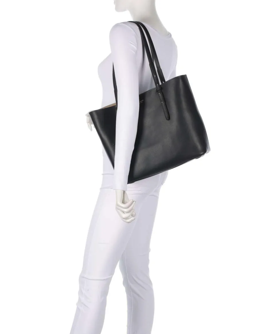 Do It All Large Shopper fein genarbtes Rindsleder schwarz