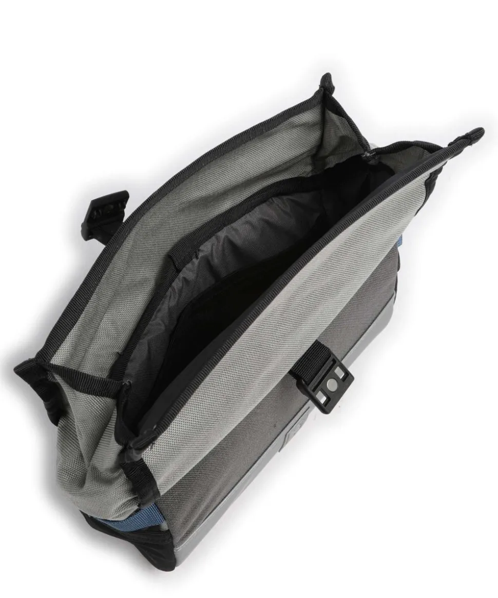 Doubletrack Lenkertasche Nylon grau/schwarz