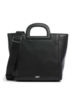 Drew Handtasche Lederimitat schwarz