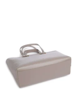 Duetto L Shopper genarbtes Rindsleder taupe