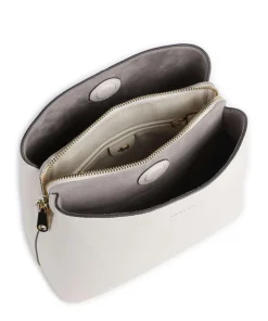 Dukes Place Umhängetasche genarbtes Rindsleder elfenbein