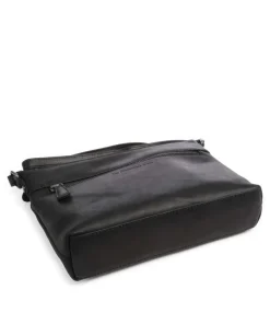 Durban Umhängetasche Pull-Up Rindsleder schwarz