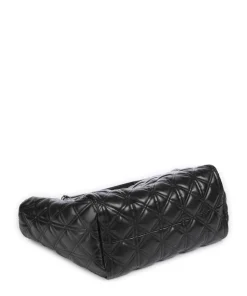 Durini 24 Shopper Lederimitat schwarz