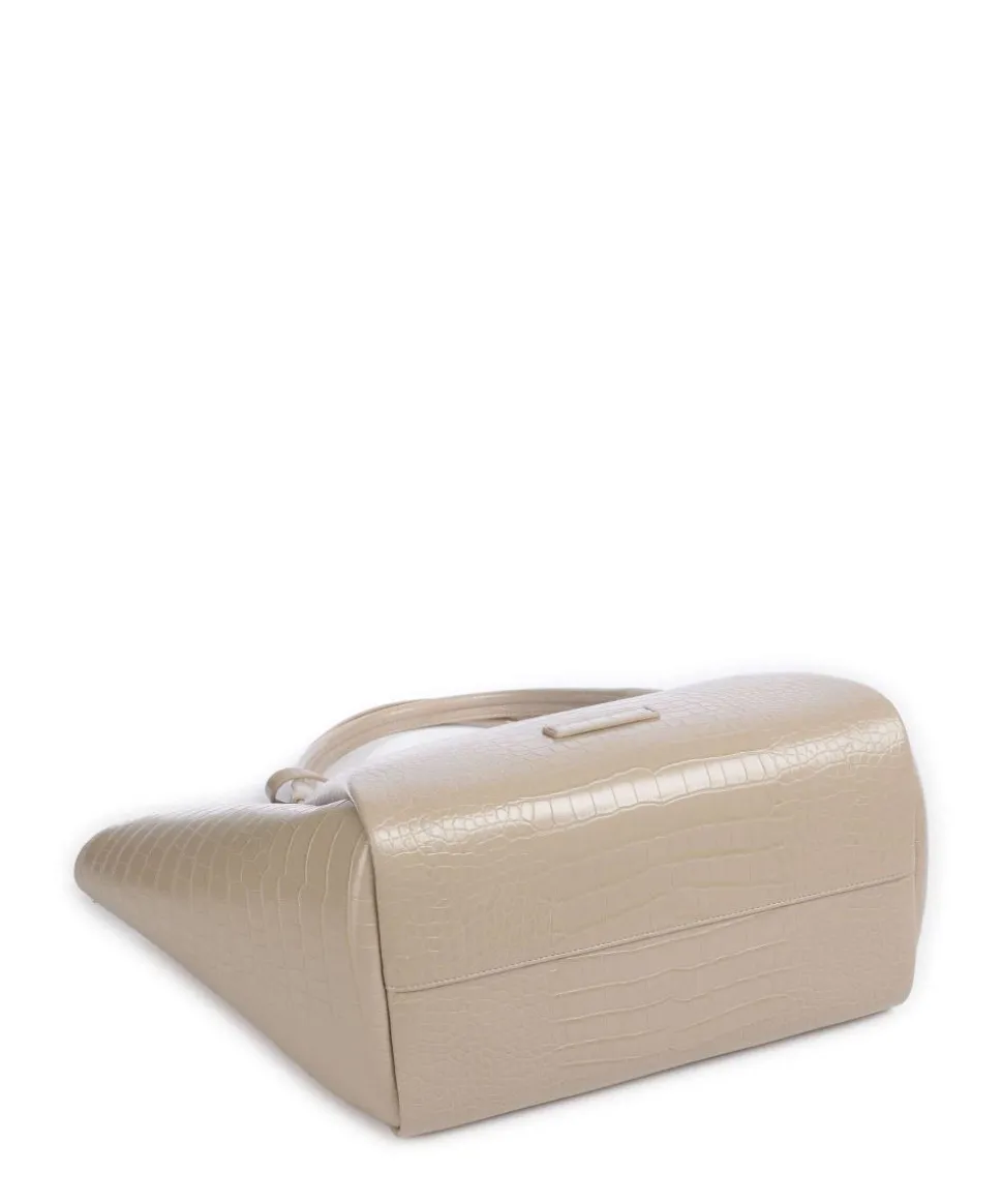 Durini 24 Shopper Lederimitat beige