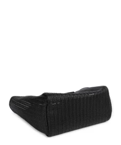 Durini 24 Shopper Lederimitat schwarz