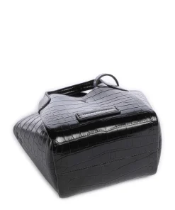 Durini 24 Umhängetasche Lederimitat schwarz