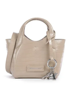 Durini 24 Umhängetasche Lederimitat beige