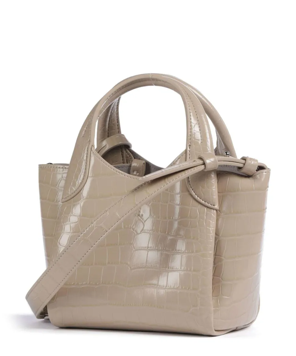 Durini 24 Umhängetasche Lederimitat beige