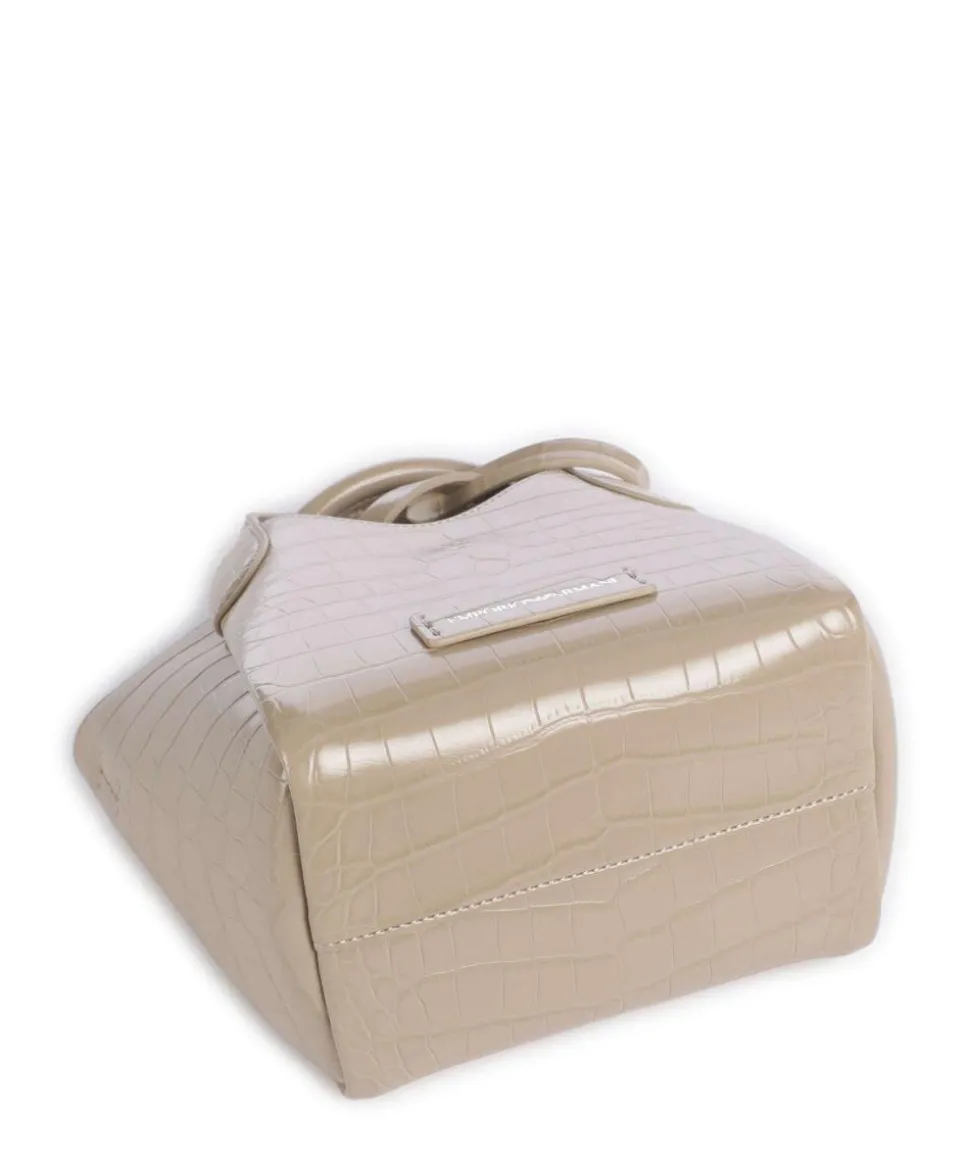 Durini 24 Umhängetasche Lederimitat beige