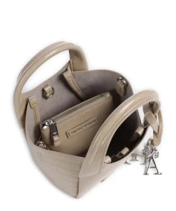 Durini 24 Umhängetasche Lederimitat beige