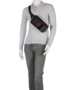 Dylan Gürteltasche Lederimitat schwarz