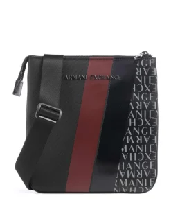 Dylan Umhängetasche Lederimitat schwarz