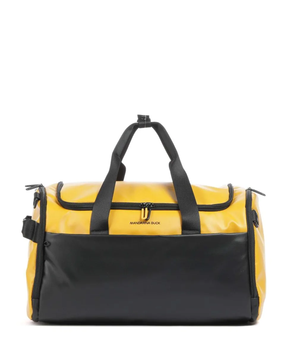 Eco Coated Weekender schwarz/gelb 45 cm