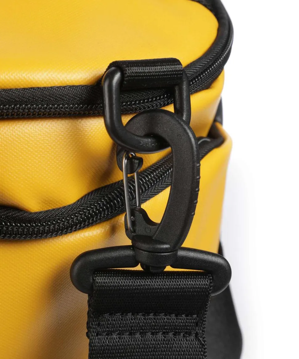 Eco Coated Weekender schwarz/gelb 45 cm