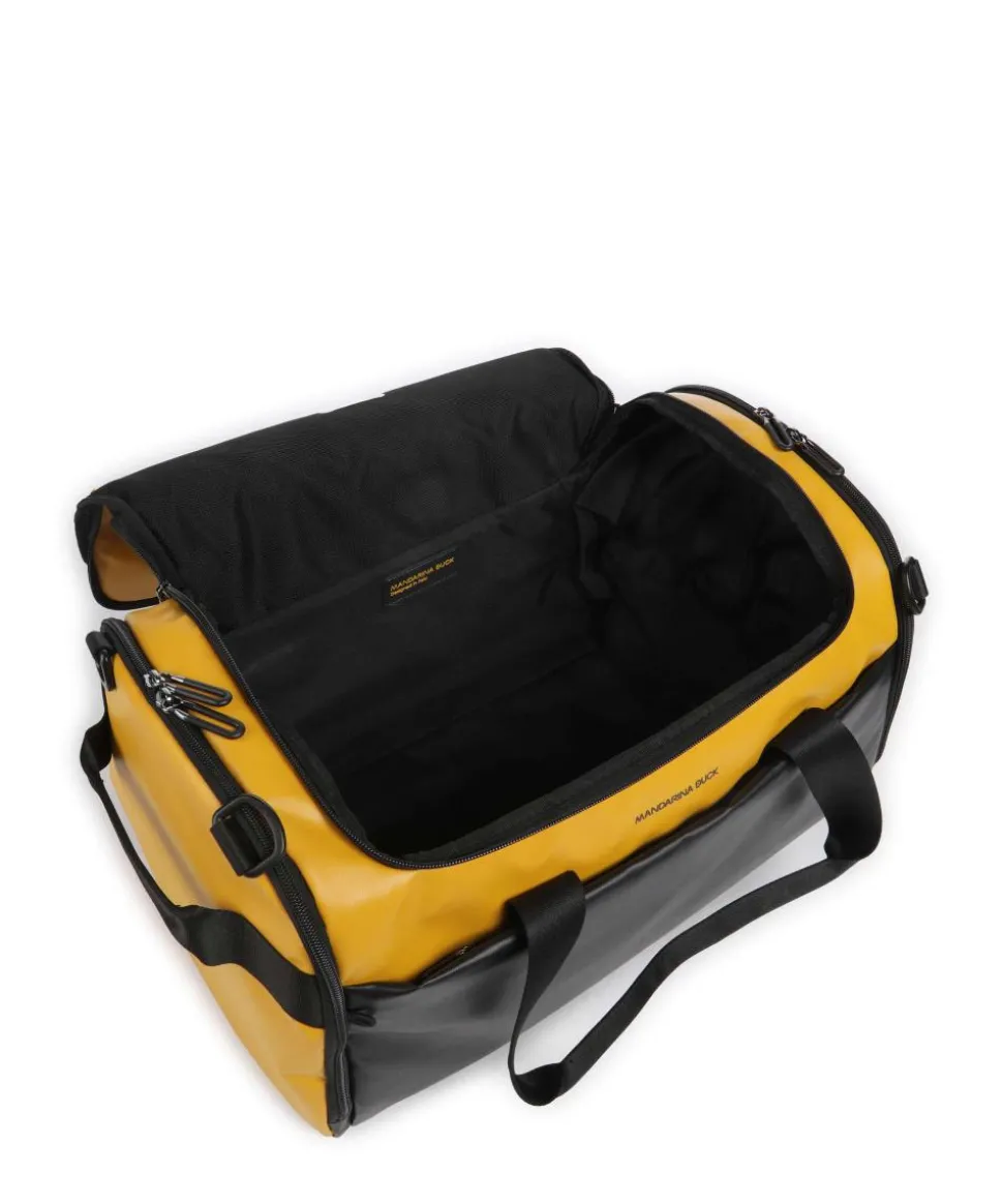 Eco Coated Weekender schwarz/gelb 45 cm