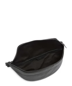 Edda Calf Optic M Gürteltasche Leder schwarz