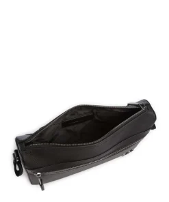 Edison Kuriertasche Saffiano Leder schwarz