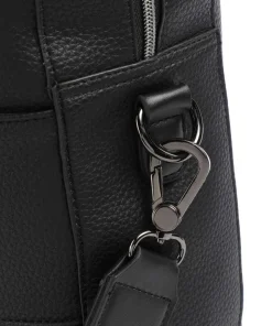 Efeo Aktentasche 15″ Lederimitat schwarz