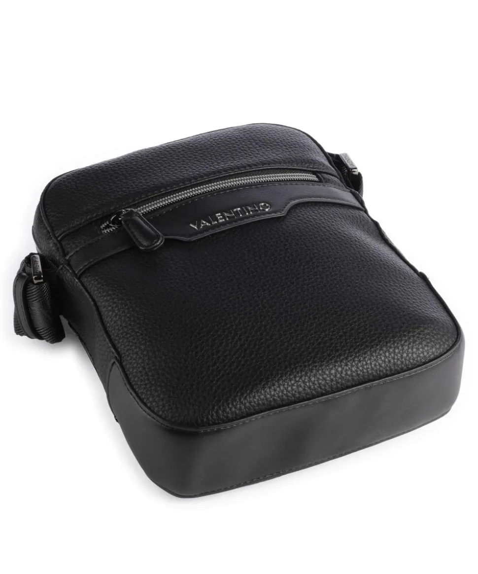 Efeo Umhängetasche Lederimitat schwarz