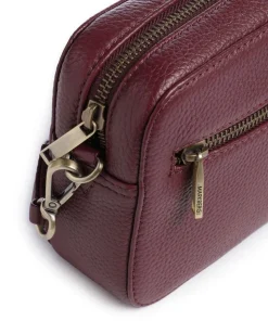 Elea Umhängetasche genarbtes Rindsleder bordeaux