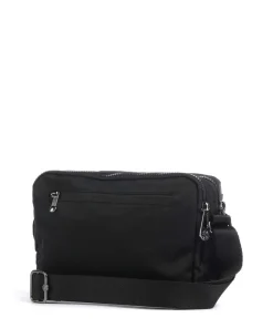 Elevated Abanu M Umhängetasche recyceltes Polyamid schwarz