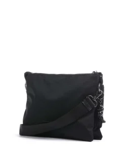 Elevated Riri L Umhängetasche recyceltes Polyamid schwarz